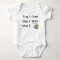 Military Helicopter Baby Bodysuit