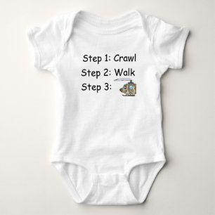 Military Helicopter Newborn Gift, Army Pilot Baby Bodysuit