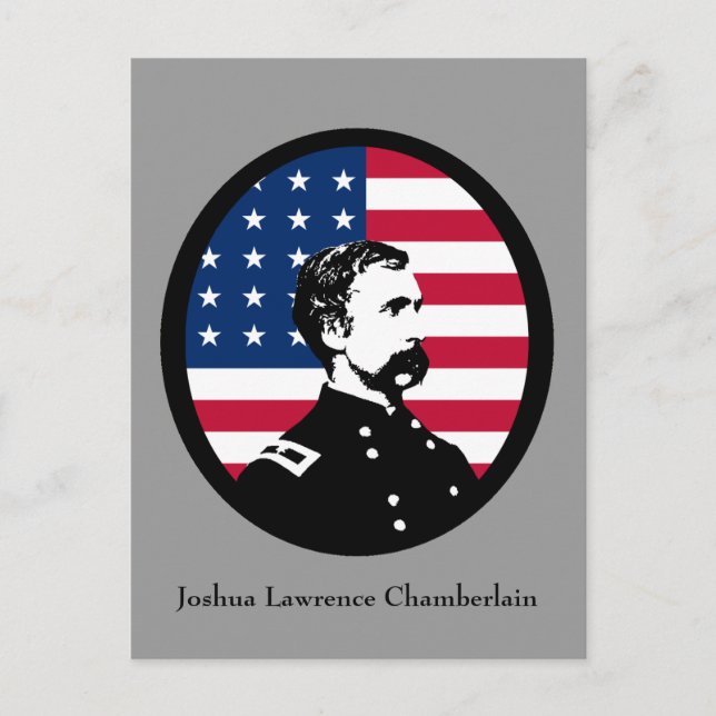 Military Hero - Joshua L. Chamberlain Postcard (Front)