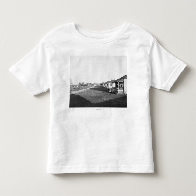 Military Homes in Residential Area of Fort Meade Toddler T-Shirt (Front)
