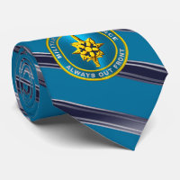 Military Intelligence Veteran Neck Tie