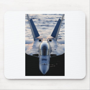 Military jet mouse pad