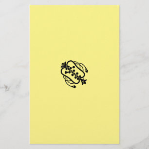 Military leader's Fan 1 Stationery