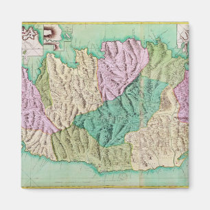 Military map of Corsica, 1768 Magnet