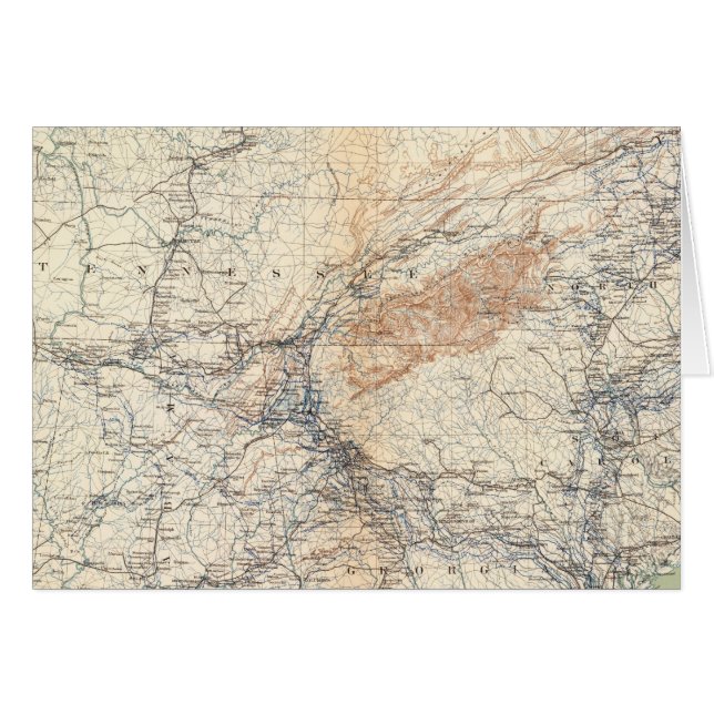 Military map, WT Sherman (Front Horizontal)