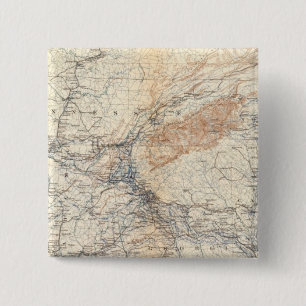 Military map, WT Sherman 15 Cm Square Badge