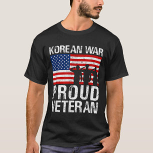 Military Men Women Proud Korean War Veteran T-Shirt