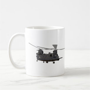 Military MH-47 Chinook Helicopter  Coffee Mug