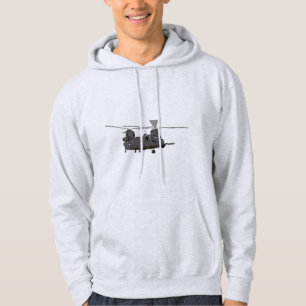 Military MH-47 Chinook Helicopter Hoodie