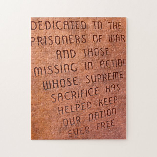 Military Monument New Mexico. Jigsaw Puzzle (Vertical)