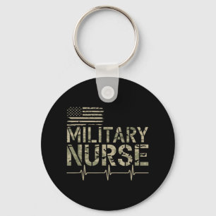 Military Nurse, American Veteran Va Nursing Corp Key Ring