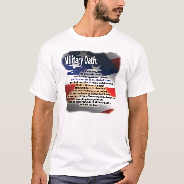 Military Oath T-Shirt (Front)