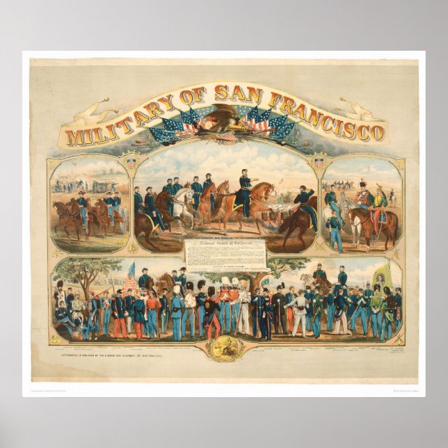Military of San Francisco (0064A) Poster (Front)