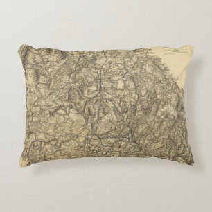 Military Operations of the Atlanta Campaign 2 Decorative Cushion