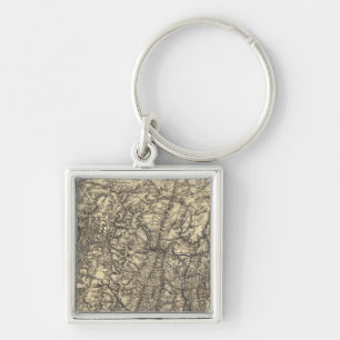 Military Operations of the Atlanta Campaign Key Ring