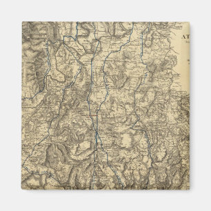 Military Operations of the Atlanta Campaign Magnet