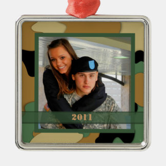 Military Photo Keepsake Ornament