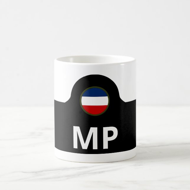 Military Police Brassard Coffee Mug (Center)