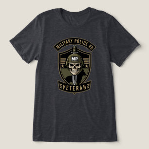 Military Police K9 Veteran Tri-Blend Shirt