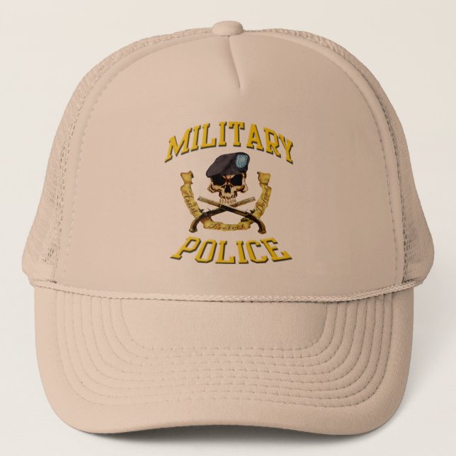 Military Police Skull Cap (Front)
