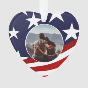 Military Prayer with Photo Ornament