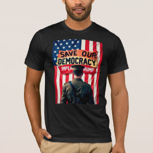 Military Protest Anti-Trump T-Shirt