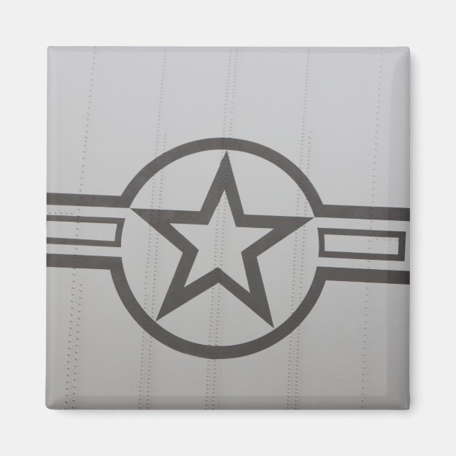 Military Star Magnet (Front)