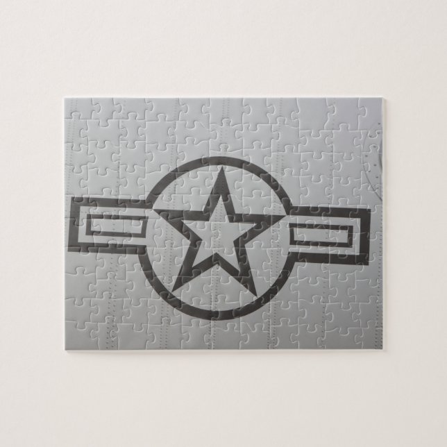 Military Star Photo Puzzle (Horizontal)