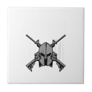 Military strengh ceramic tile