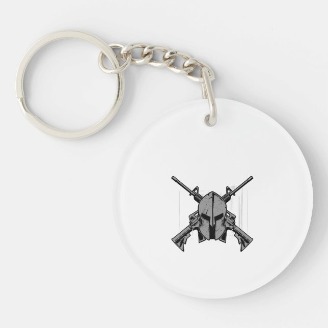 Military strengh  key ring (Front)