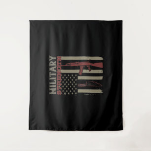 Military Strength Tapestry