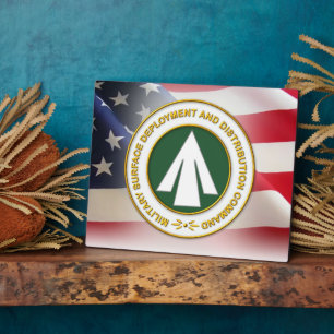 Military Surface Deployment Distribution Command Plaque