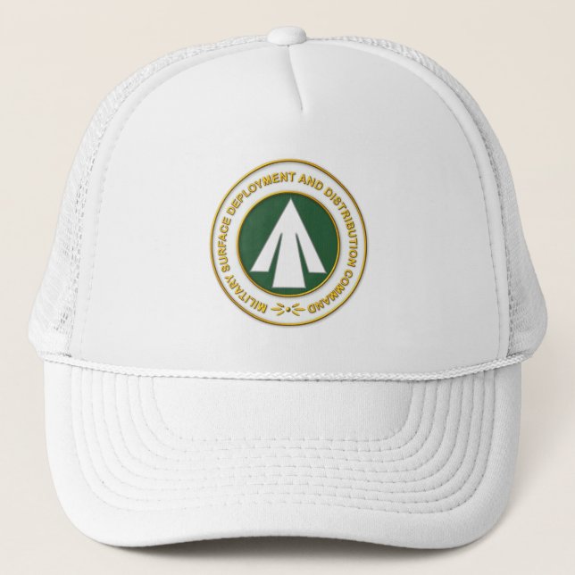 Military Surface Deployment Distribution Command Trucker Hat (Front)