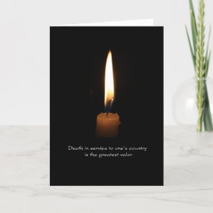 With Deepest Sympathy On The Loss Of Your Niece Candle Design Bereavement Card 