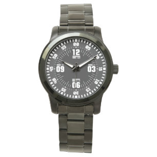Military tactical operations style black watch