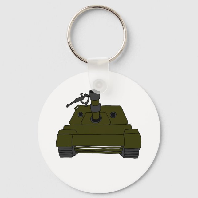 Military Tank Key Ring (Front)