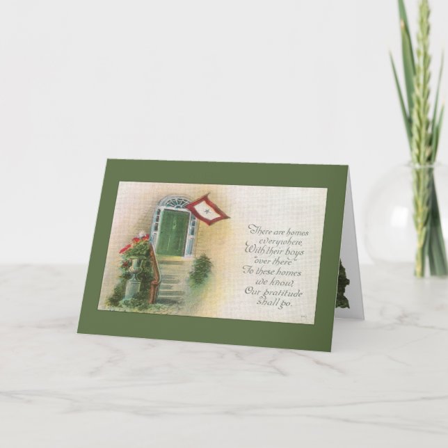 Military: Thank You Card (Front)