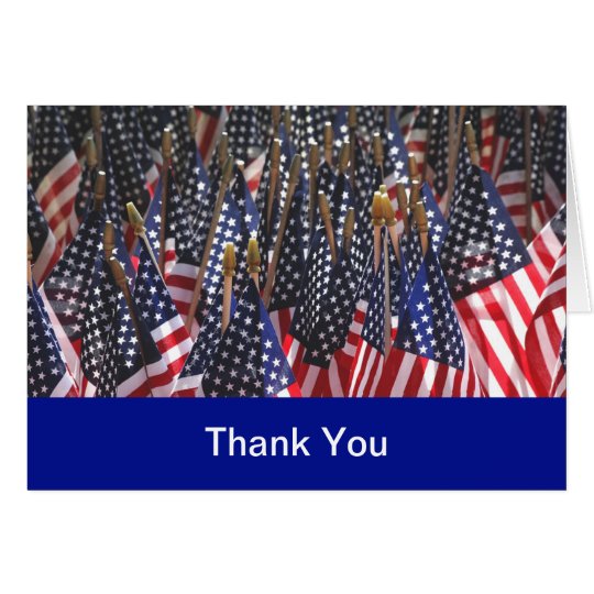 Military Thank You Cards