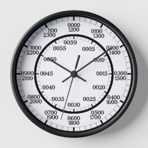 Military Time Clock