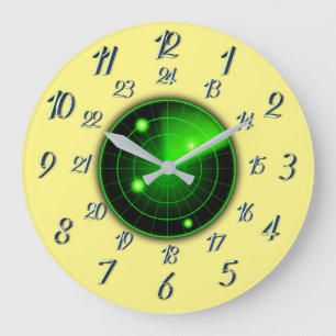Military Time Large Clock