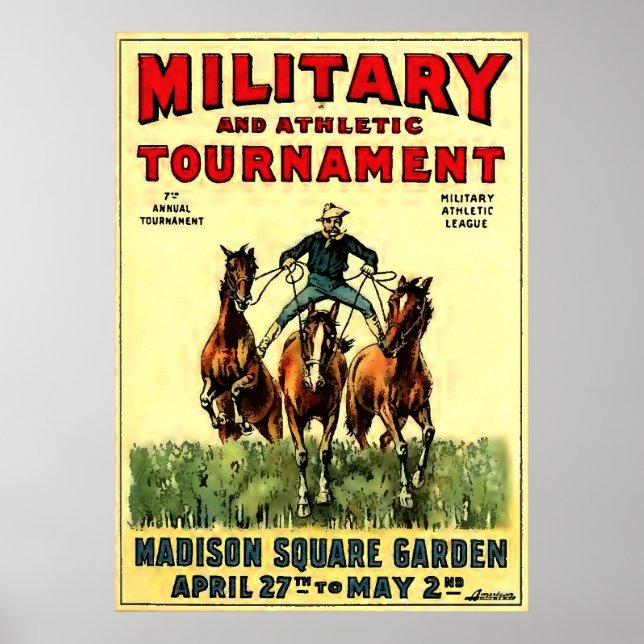 Military Tournament Poster (Front)