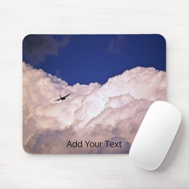 Military Transport Aeroplane by Shirley Taylor Mouse Pad (With Mouse)
