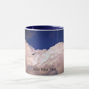 Military Transport Aeroplane by Shirley Taylor Mug