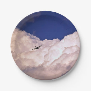 Military Transport Aeroplane by Shirley Taylor Paper Plate