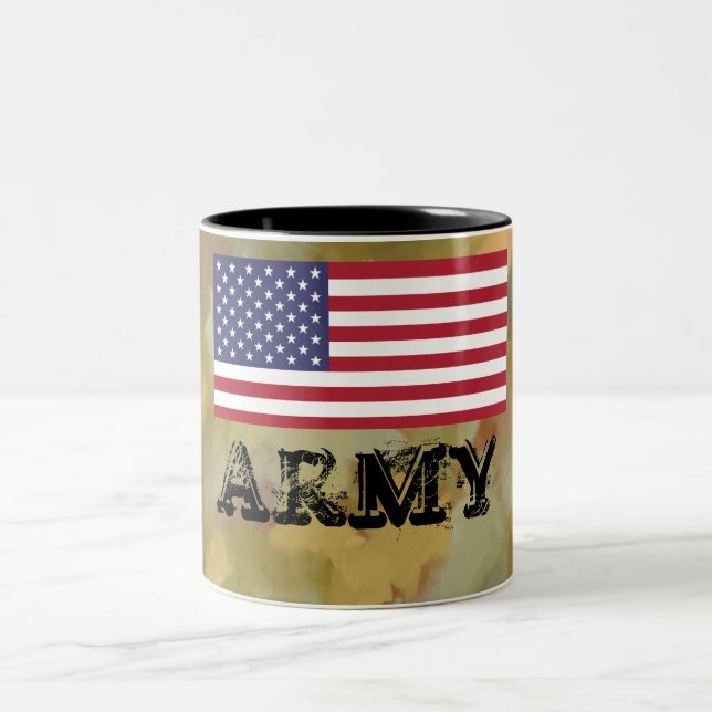 MILITARY Two-Tone COFFEE MUG (Center)