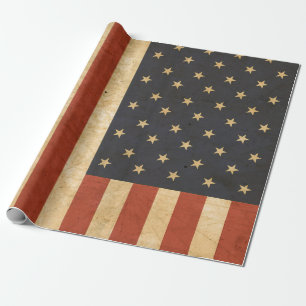 Military U S A Wrapping Paper Roll