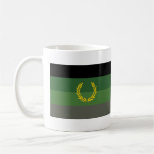 Military Uniform Pride Flag Coffee Mug