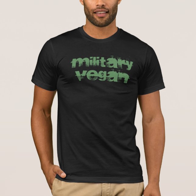 Military Vegan Shirt (Front)