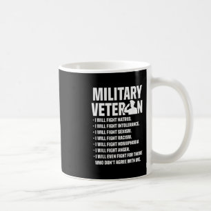 Military Veterans Against Trump Fight Usa Election Coffee Mug