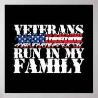 Military Veterans Run in My Family - Running